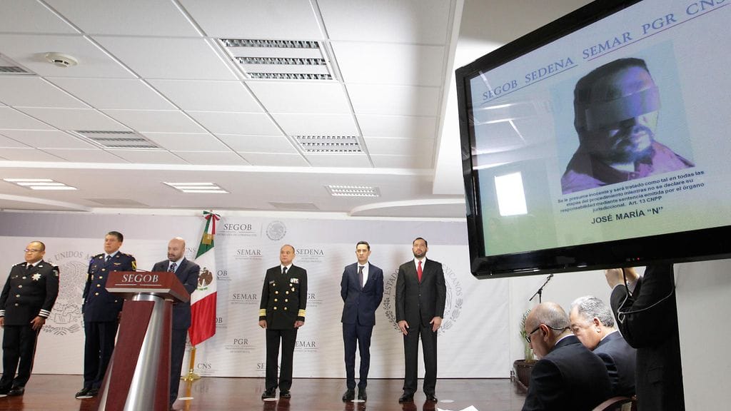 Nimellä Z43 tunnettu Jose Maria Guizar Valencia pidätettiin torstaina Meksikon pääkaupungissa Mexico Cityssä.