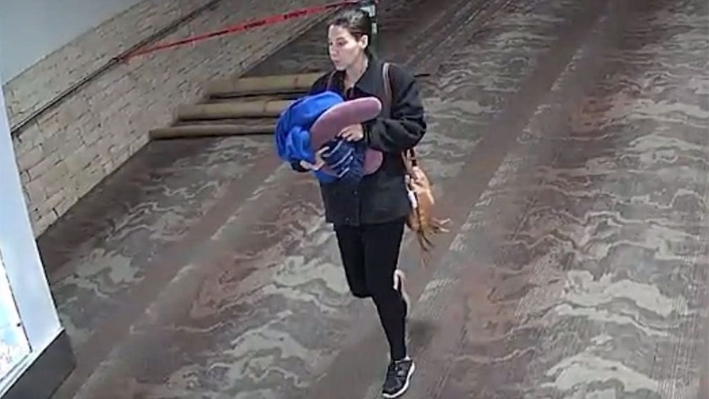 Viranomaiset etsivät tätä naista, joka jätti vastasyntyneen lentokentän vessaan.