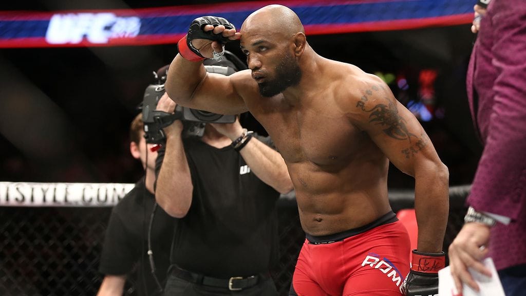 Yoel Romero oli voitokas sunnuntaina (arkistokuva).