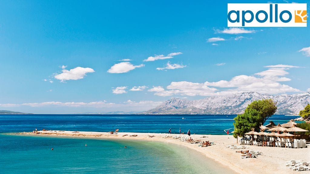 Makarska tunnetaan upeista hiekkarannoistaan.