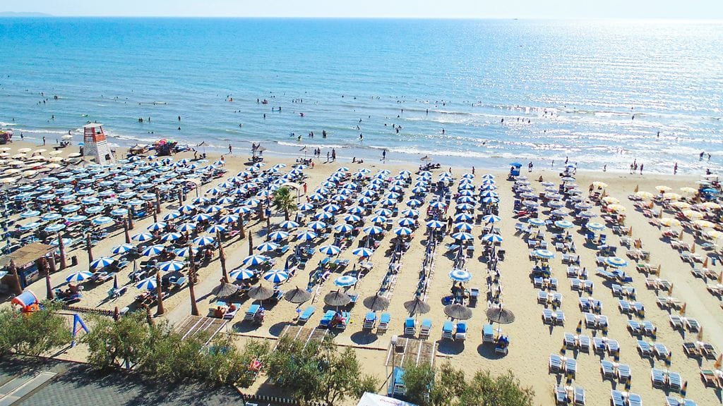Durres ranta Albania