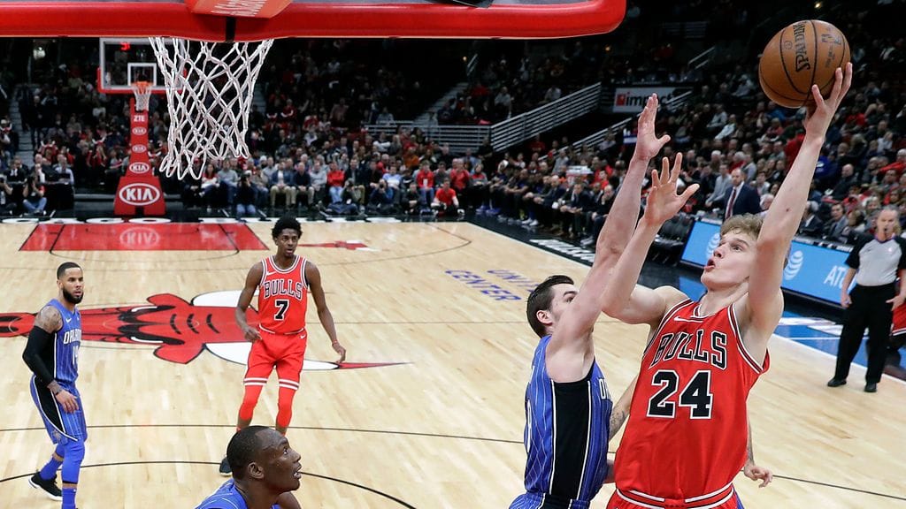 Lauri Markkanen oli Chicagon paras pistemies.