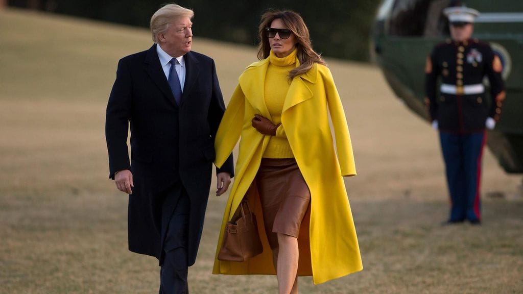 Donald ja Melania Trump