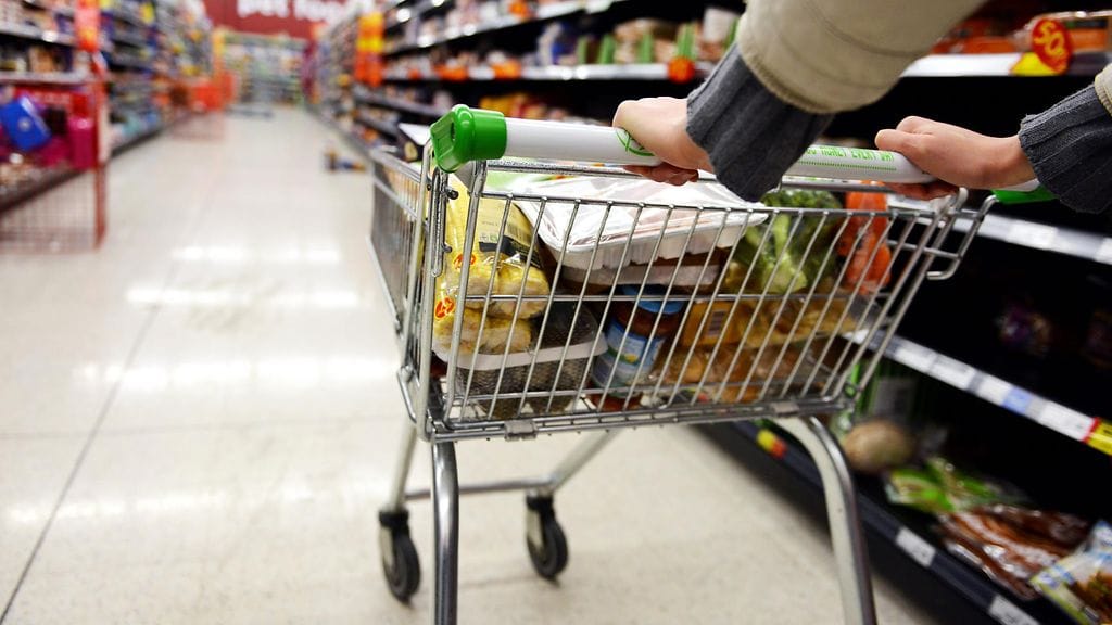 eines ruokakauppa ostoskärry