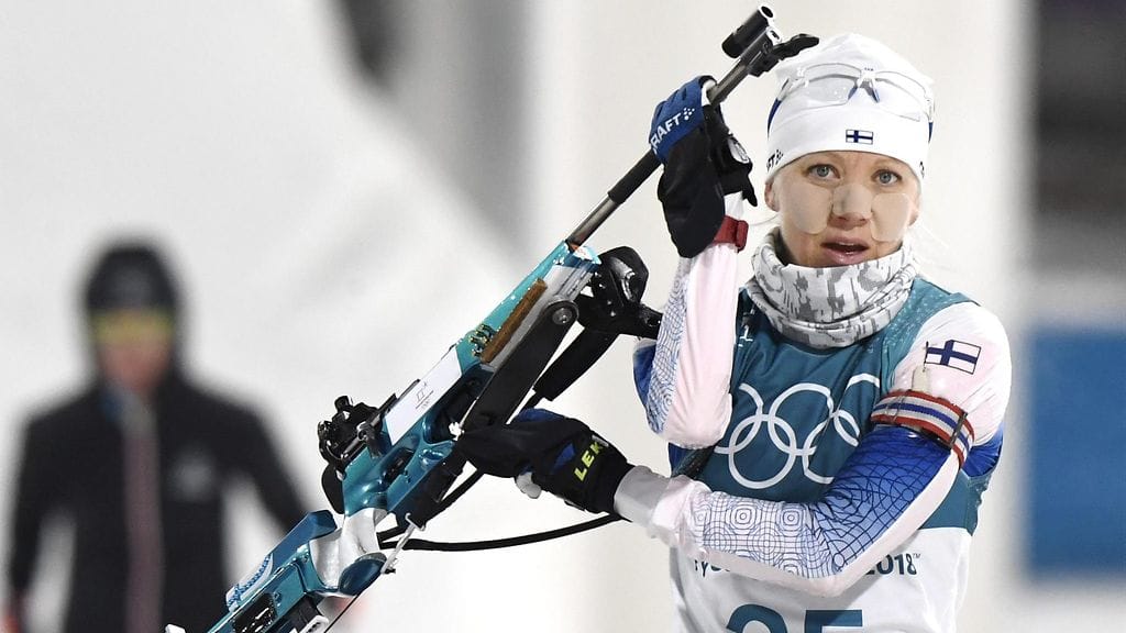 Kaisa Mäkäräinen jahtaa Pyeongchangissa uransa ensimmäistä olympiamitalia.