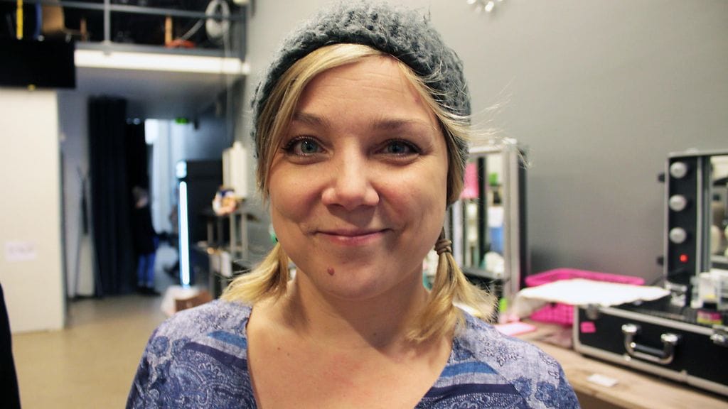 Pihla Penttinen on hyvillä mielin, vaikka hänen sketsihahmonsa tippui Putouksen sketsihahmokilpailusta.