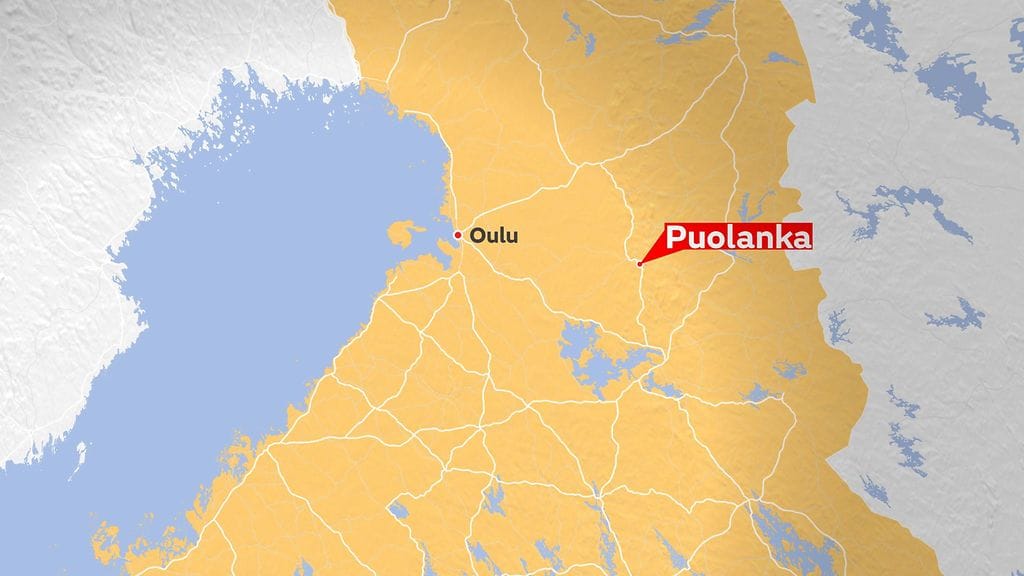 Puolangassa tapahtui perjantai-iltana varjoliidinonnettomuus.