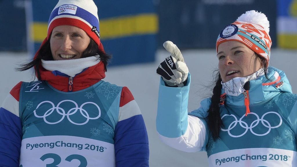 Marit Björgen ja Krista Pärmäkoski kohtaavat jälleen viestihiihdon ankkuriosuudella.