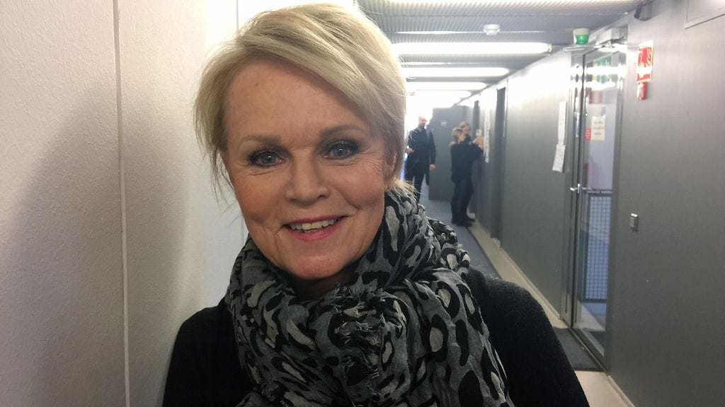 Katri Helena Putous-studiolla 17. helmikuuta 2018.