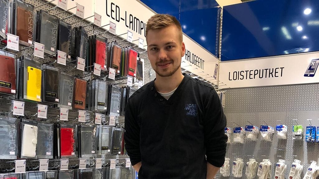 – Kun nuoresta näkee, että hän oikeasti haluaa tehdä töitä, niin sellaiselle pitää antaa mahdollisuus, tiivistää Nikolas Jokisalo mottonsa.