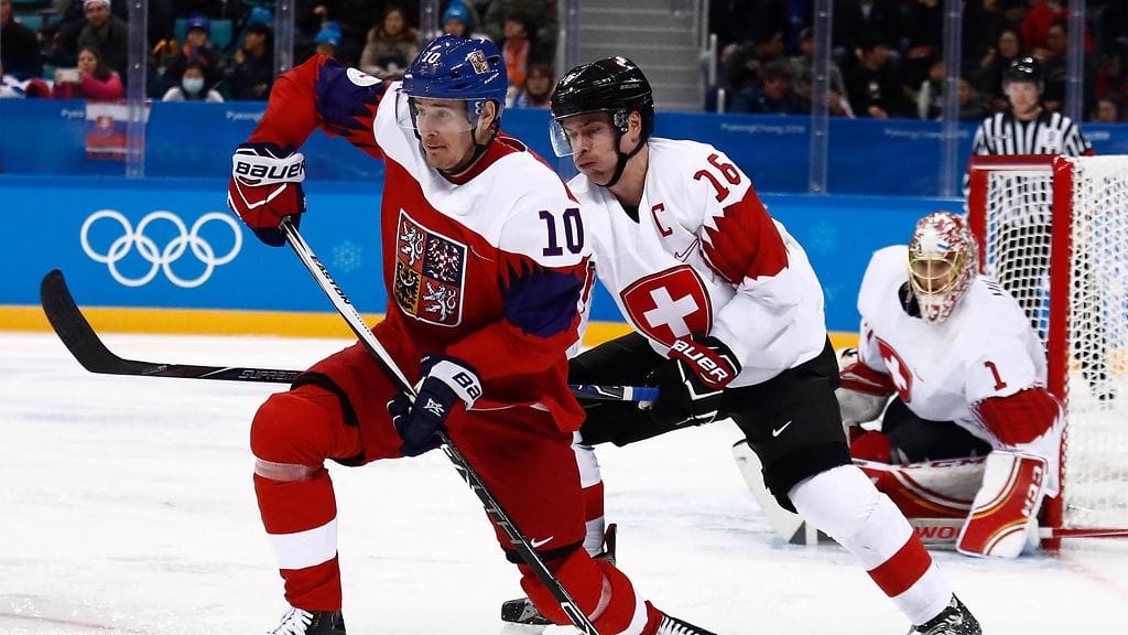 Tshekin Roman Cervenka onnistui maalinteossa Sveitsiä vastaan.