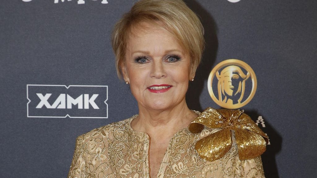 Katri Helena kuvattuna Emma-gaalassa 3. helmikuuta 2018.