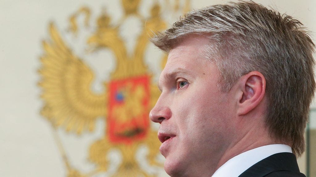 Venäjän urheiluministeri Pavel Kolobkov pitää selvänä, ettei Aleksandr Krushelnitzki ole käyttänyt tietoisesti dopingia.