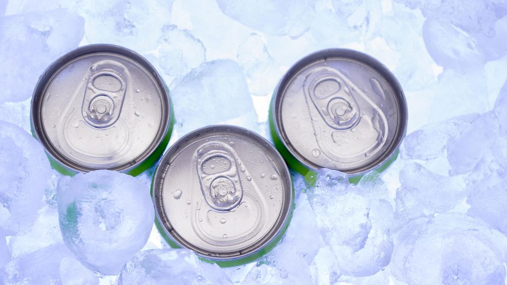 olut tölkki jää jäähdytys