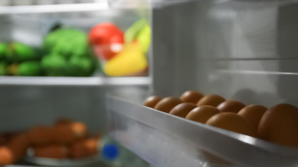 Onko sinulla jääkaapissasi kananmunia?