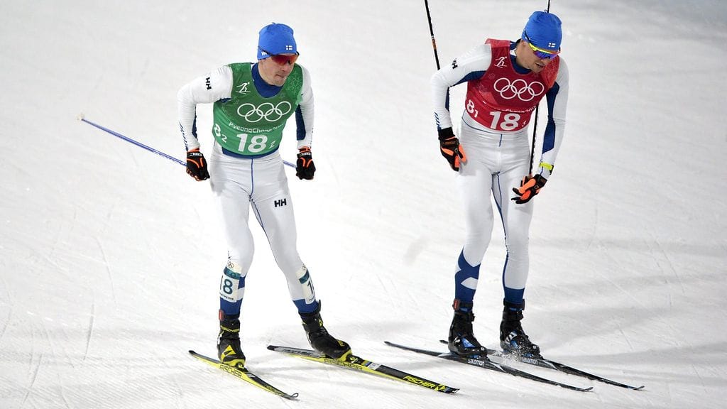 Ristomatti Hakola ja Martti Jylhä olivat finaalissa yhdeksänsiä.