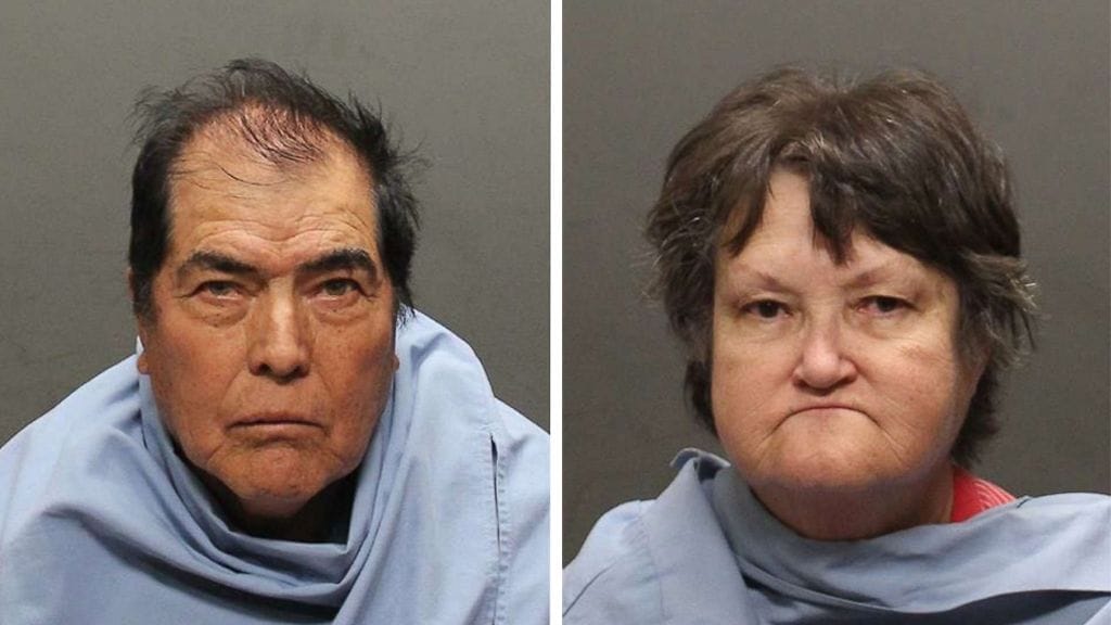 Paikallinen poliisi julkaisi Gutierrezin pariskunnasta pidätyskuvan.