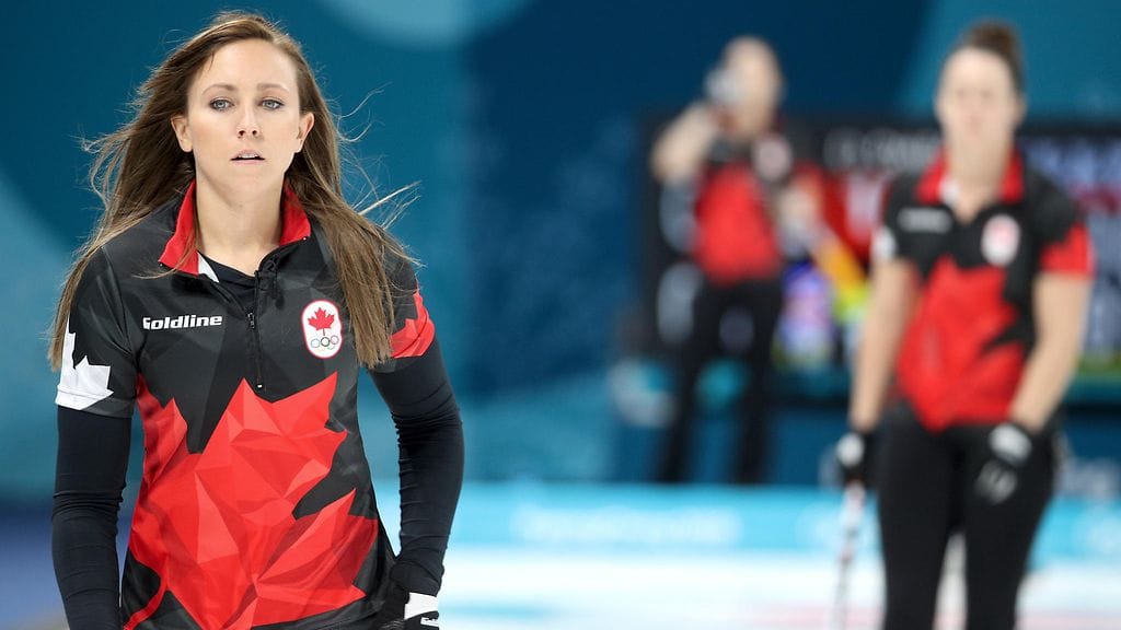 Rachel Homan ei pystynyt johdattamaan Kanadaa mitaleille.