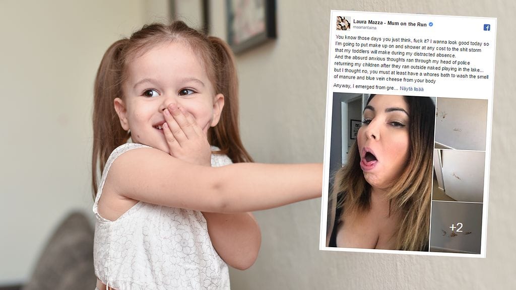 Kaksi taaperoa sai aikaan aikamoisen kaaoksen, kun äidin silmä vältti vartin ajan.