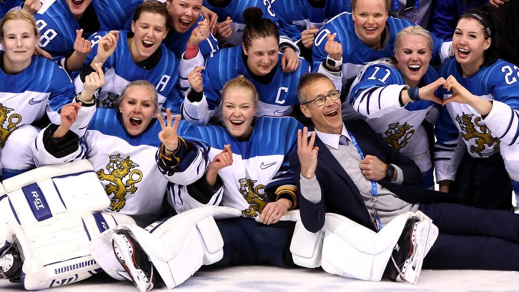 Naisleijonat ottivat helmikuun Etelä-Korean Pyeongchangin olympialaisissa pronssia.