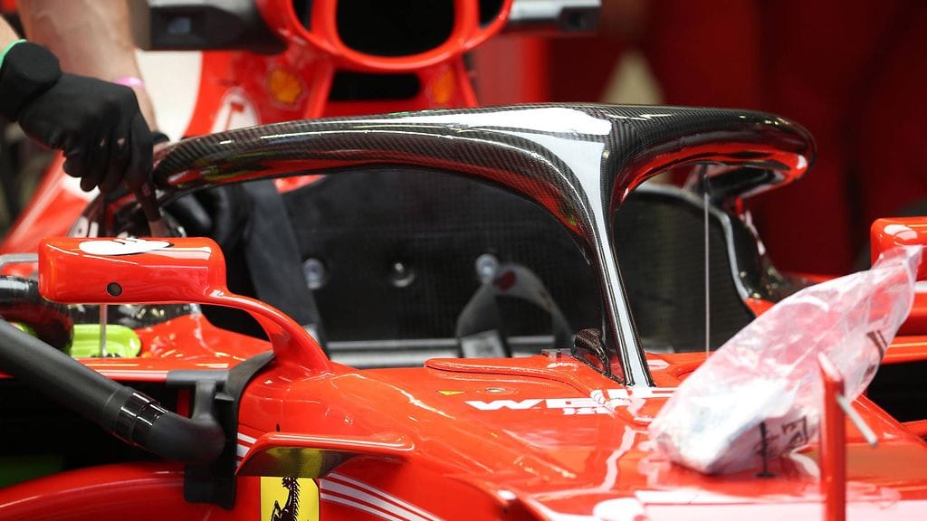 Turvakaari Ferrari-autossa viime lokakuussa.