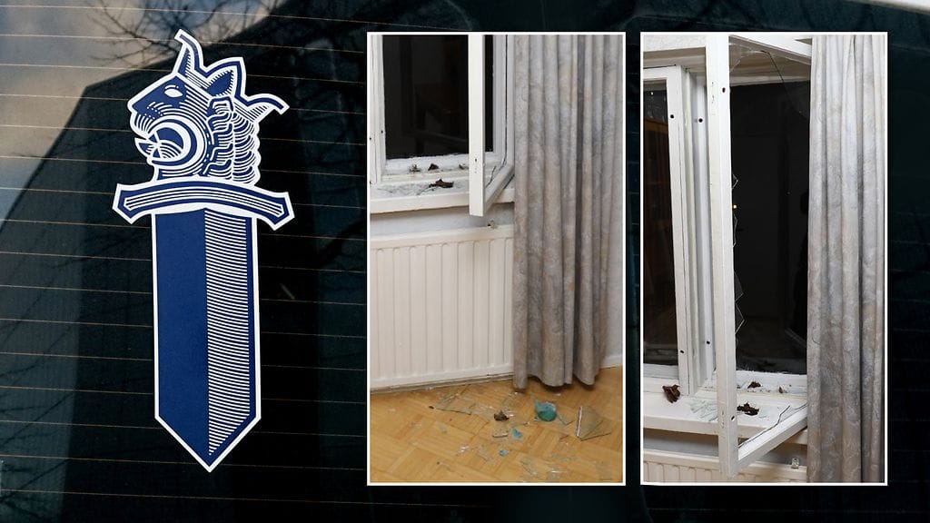 Murtovarkaat ovat rikkoneet asuntojen ikkunoita.
