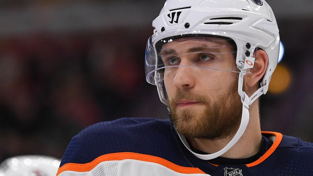 Edmonton Oilersin hyökkääjä Leon Draisaitl.