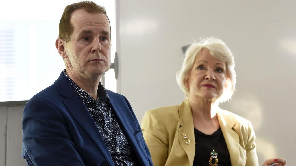 Jouni Backman ja Liisa Hyssälä.