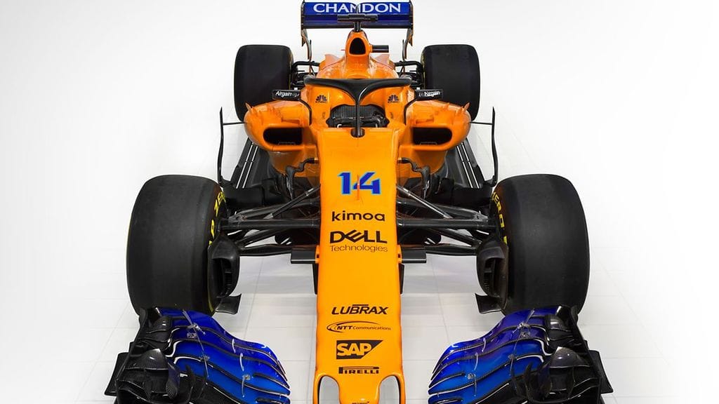 McLarenin uusi MCL33-auto.