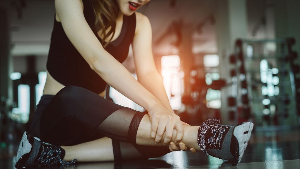 Penikkatauti eli säären rasitusvamma on yleinen ongelma juoksijoiden keskuudessa. Kuvituskuva.