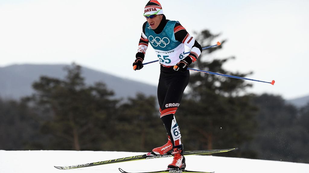 Kresimir Crnkovic Pyeongchangin olympialaisten yhdistelmähiihdossa, jossa hän sijoittui 53:nneksi.