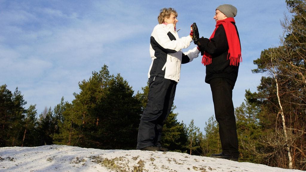 Kosketus lisää kiintymyksen tunnetta.