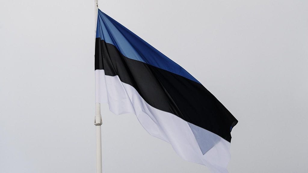 Viron lippu liehui Tallinnassa viime keskiviikkona.