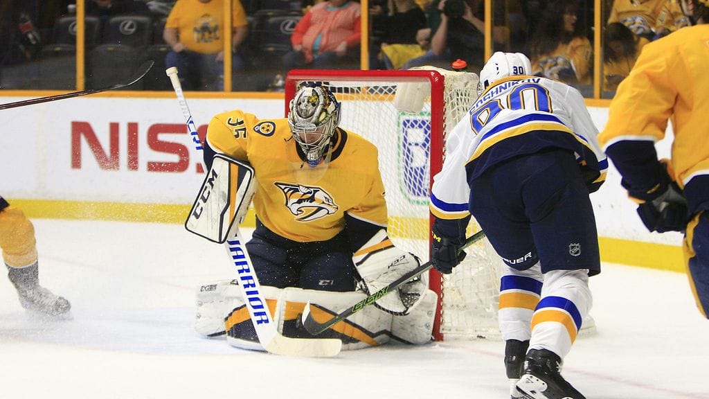 Pekka Rinne on iskussa, ja se näkyy myös NHL:n valinnoissa.