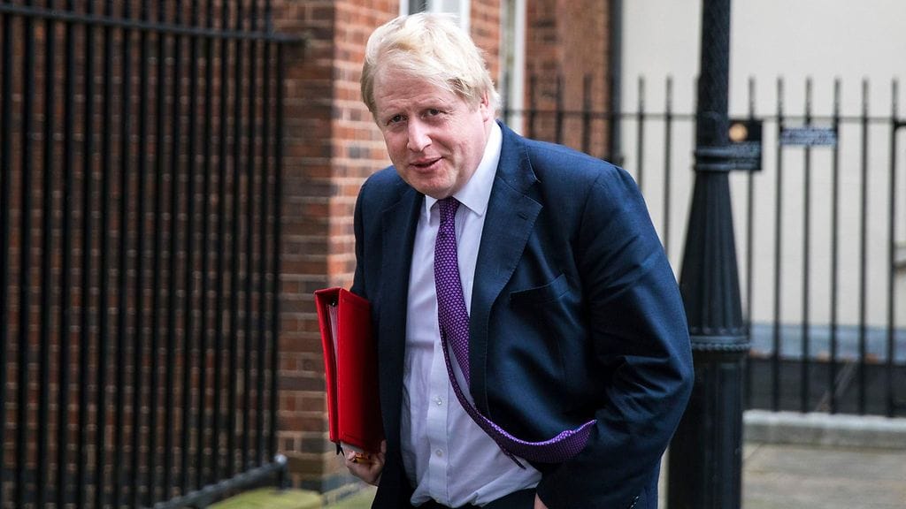 Ulkoministeri Boris Johnson