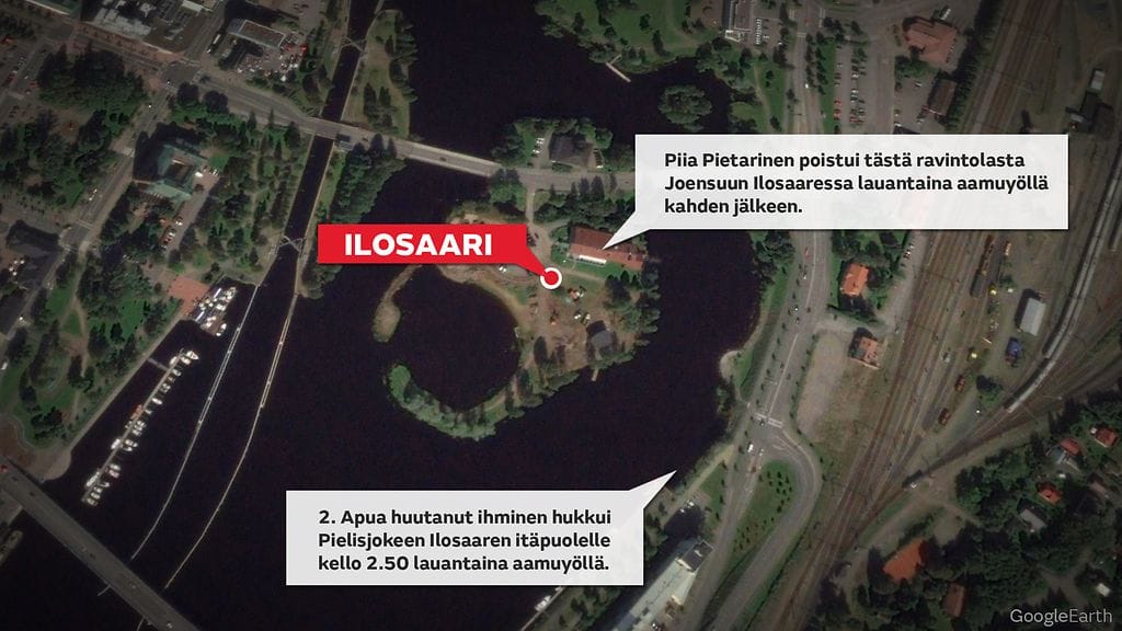 ilosaari hukkuminen kartta