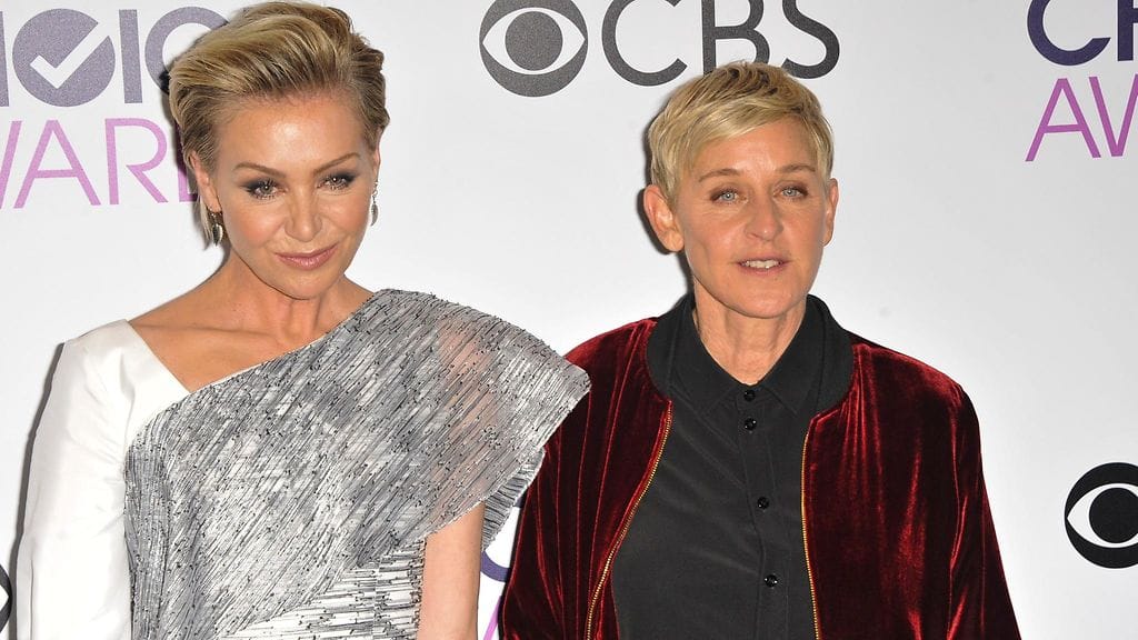 Portia de Rossi ja Ellen DeGeneres menivät naimisiin vuonna 2008.