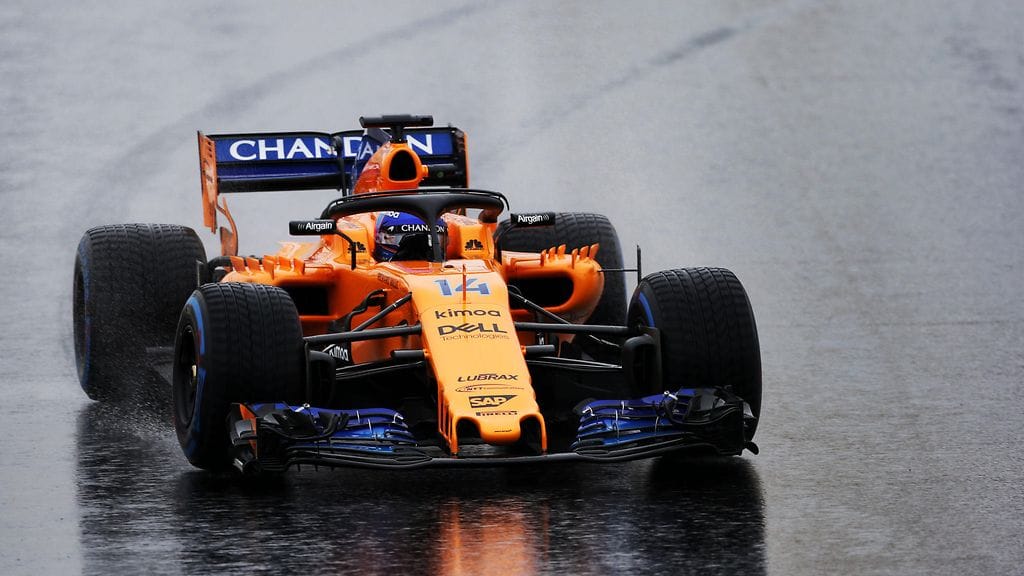 Katalonian radalle ei ollut tänään asiaa ilman täysiä sadekelin renkaita.