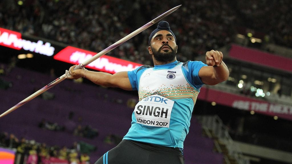 Davinder Singh sijoittui viime vuonna Lontoon MM-kisojen keihäsfinaalissa 12:nneksi.