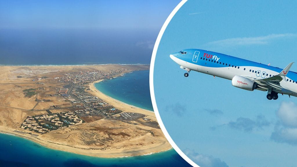 Ensimmäisen koneen on määrä laskeutua Salin saarelle kello 00.30 Suomen aikaa. Toinen koneista saapuu määränpäähän kaksi tuntia myöhemmin. Kuvituskuva.