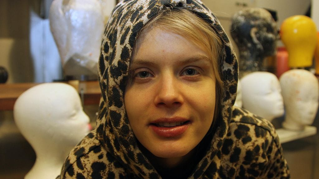 Alina Tomnikov Putous-treeneissä 1. maaliskuuta 2018.