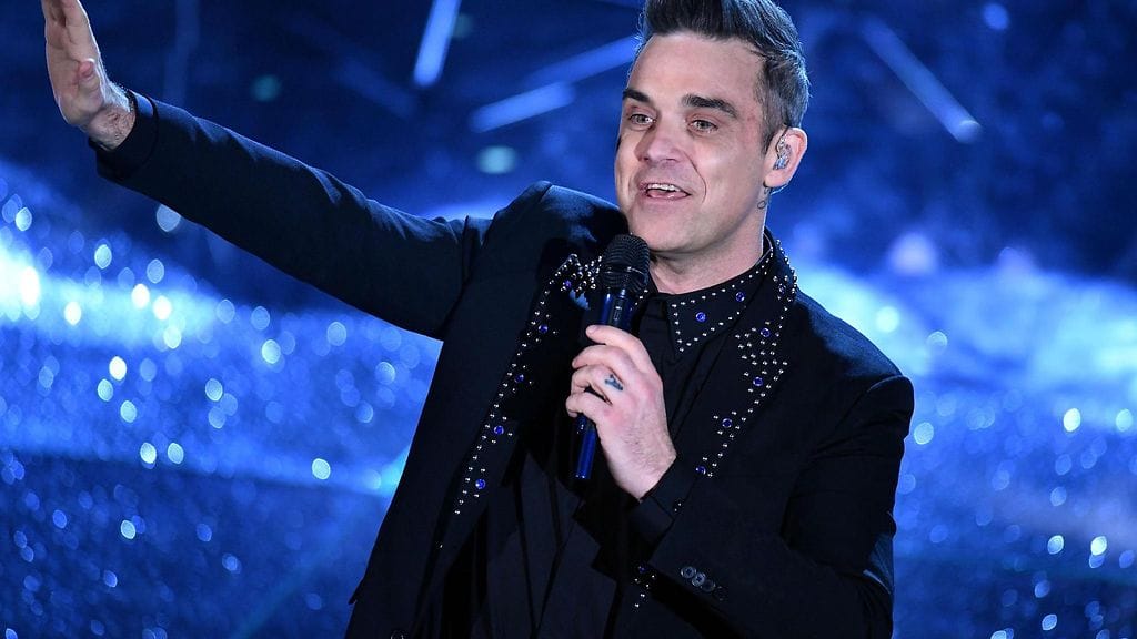 Robbie Williams söpöili Twitterissä.