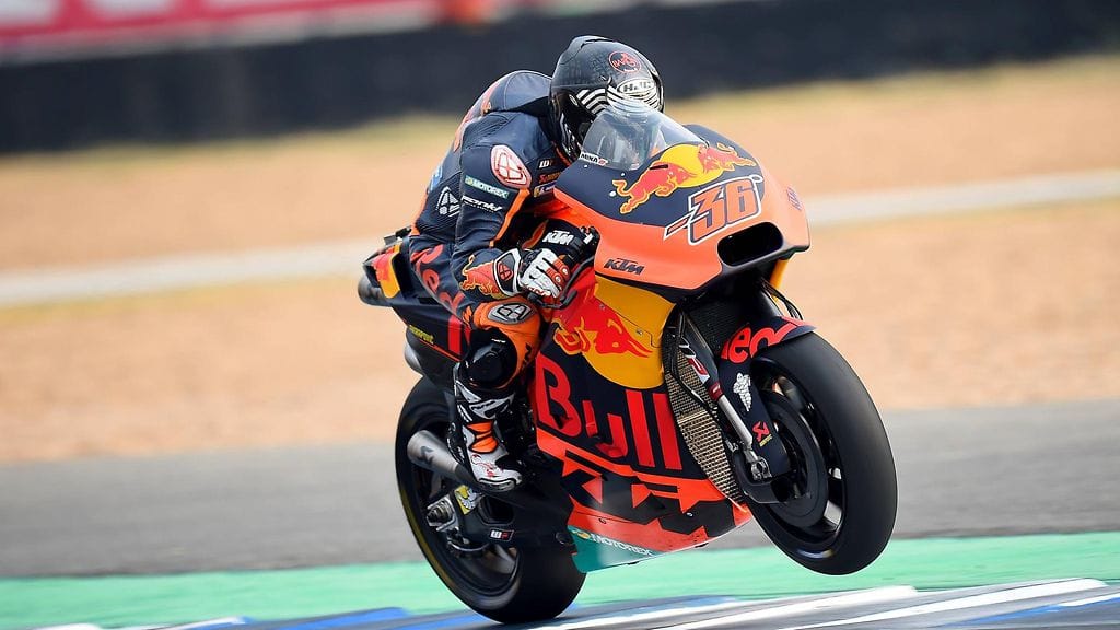 Mika Kalliolla ei kulkenut. Kuva helmikuisista Thaimaan Buriramin testeistä.