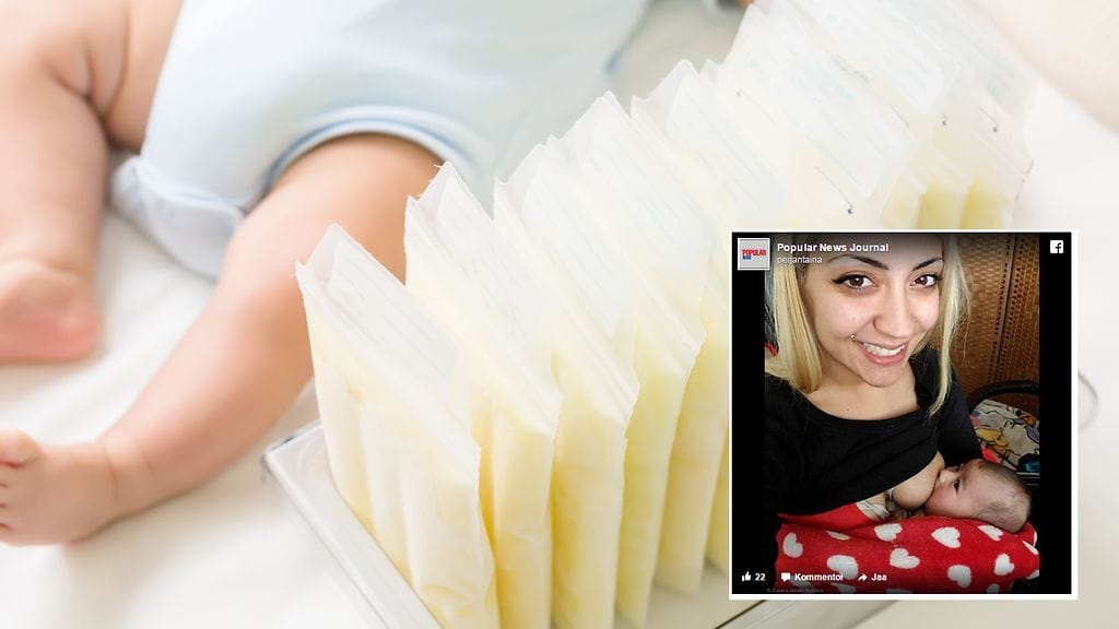 Kyproslainen äiti huomasi nopeasti, että rintamaidolla on paljon kysyntää miesten keskuudessa.