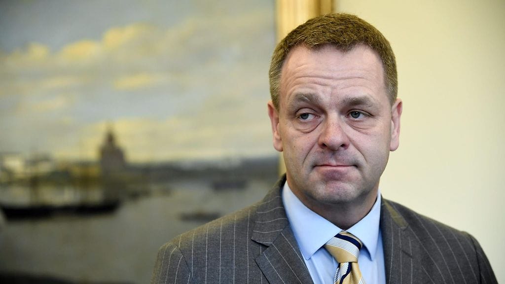 Helsingin pormestari Jan Vapaavuori (kok.).