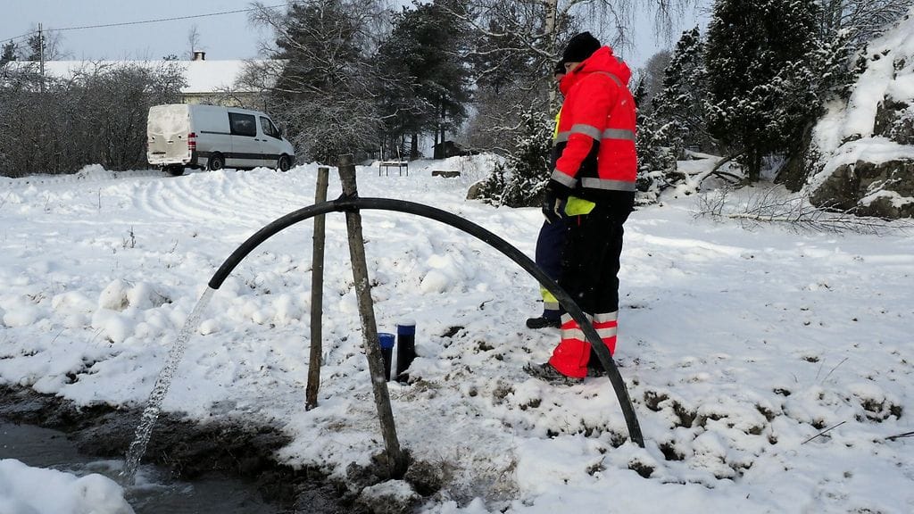 Nousiaisten kunnassa tehtiin kotien vesijohtoverkoston tehoklooraus helmikuussa.
