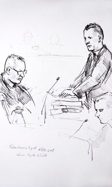 Madsen sukellusvene oikeudenkäynti