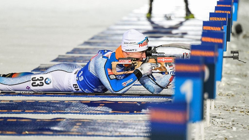 Olli Hiidensalo oli kovassa kyydissä vielä ensimmäisen ampumapaikan, makuun, kohdalla.