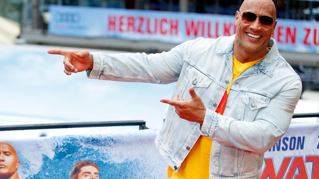 Dwayne "The Rock" Johnson näytteli uudessa Baywatch-elokuvassa.