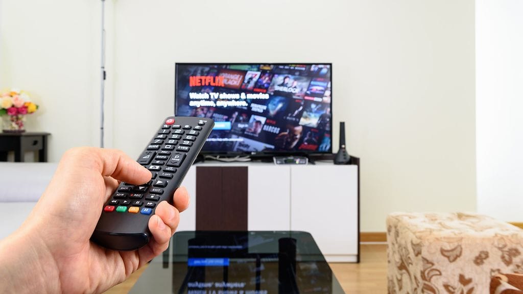 Netflixistä löytyviä sarjoja ja elokuvia katsotaan mieluiten isolta näytöltä.